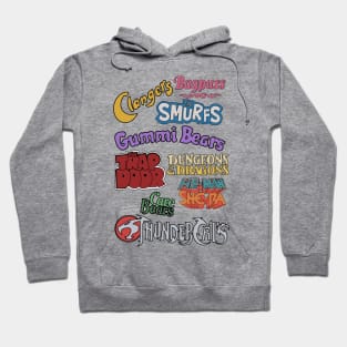 Classic Kids 80s Tv Shows Hoodie